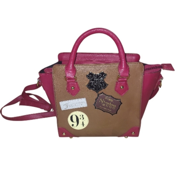 Bioworld Harry Potter 9 3/4 Deluxe Mini Brief Handbag Purse Satchel Preloved - Picture 1 of 11